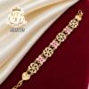 Premium impone stone bracelet in floral pattern 2