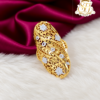 Gold look ring 2