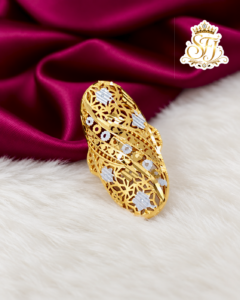 Gold look ring
