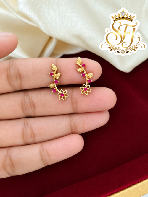Floral earcuff 1