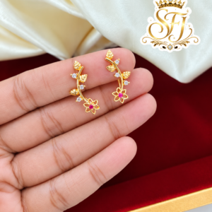 Multi stone earcuff