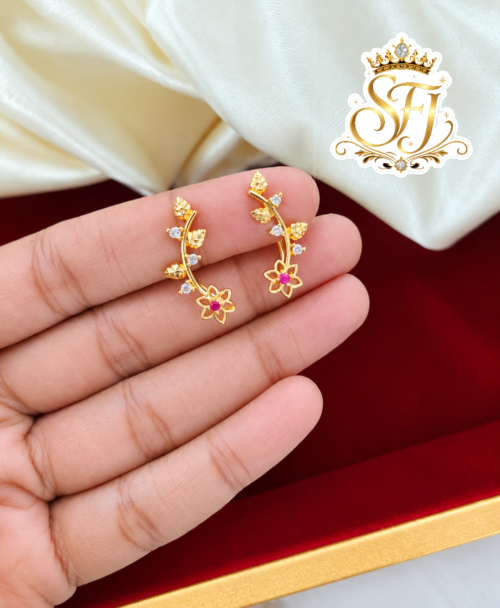 Multi stone earcuff 1