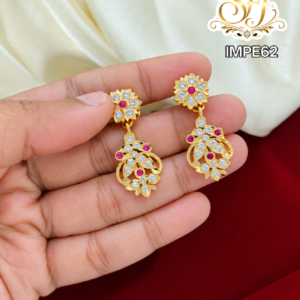 Impone stone drop earrings