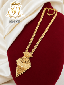 New  gold plated middle  haram