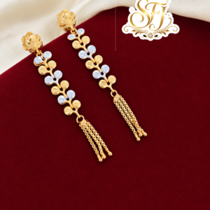 Long tassel earring