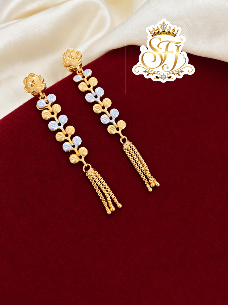 Long tassel earring