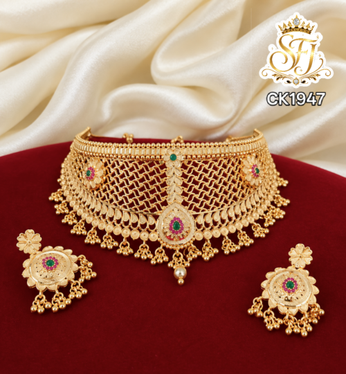 Bridal broad choker set 1