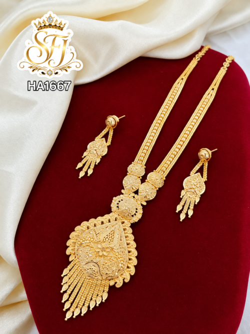 Gold plated indian type middle haram 1