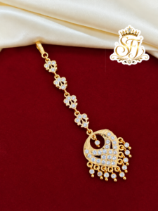 Impone stone tikka for brides