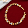 Two Tone Gold Covering Designer Bracelet 1