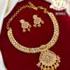 Turkish tri color mix designer necklace 1