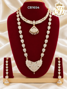 White stone combo set