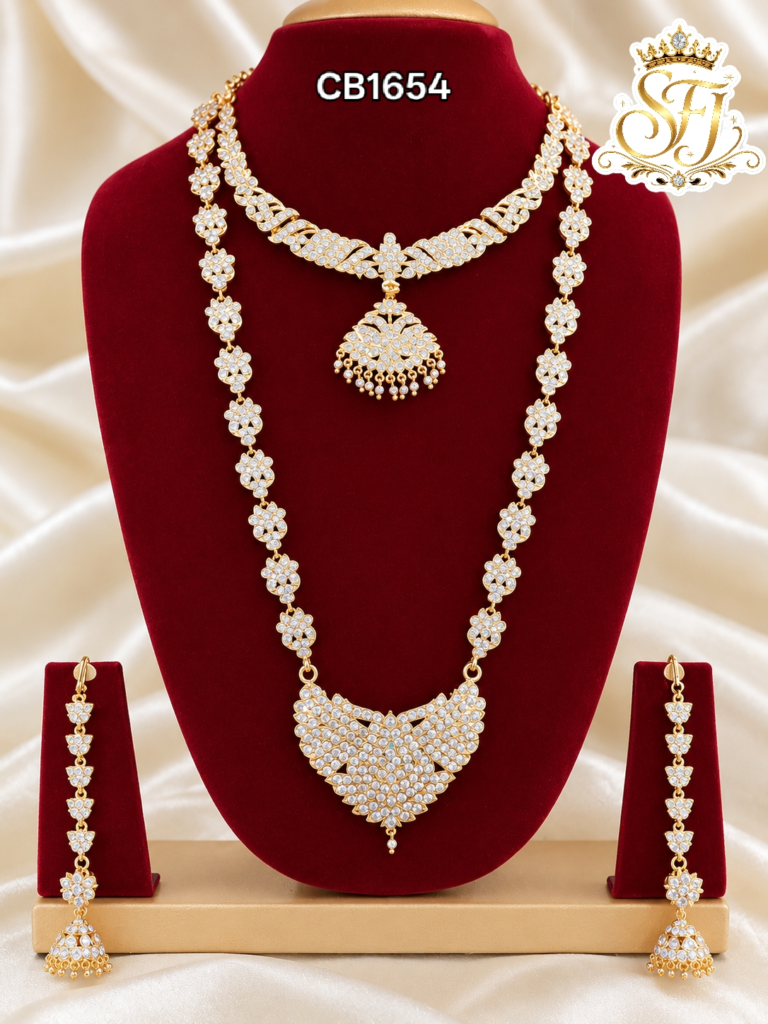 White stone combo set