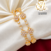 Premium diamond replica Floral Bangles 1