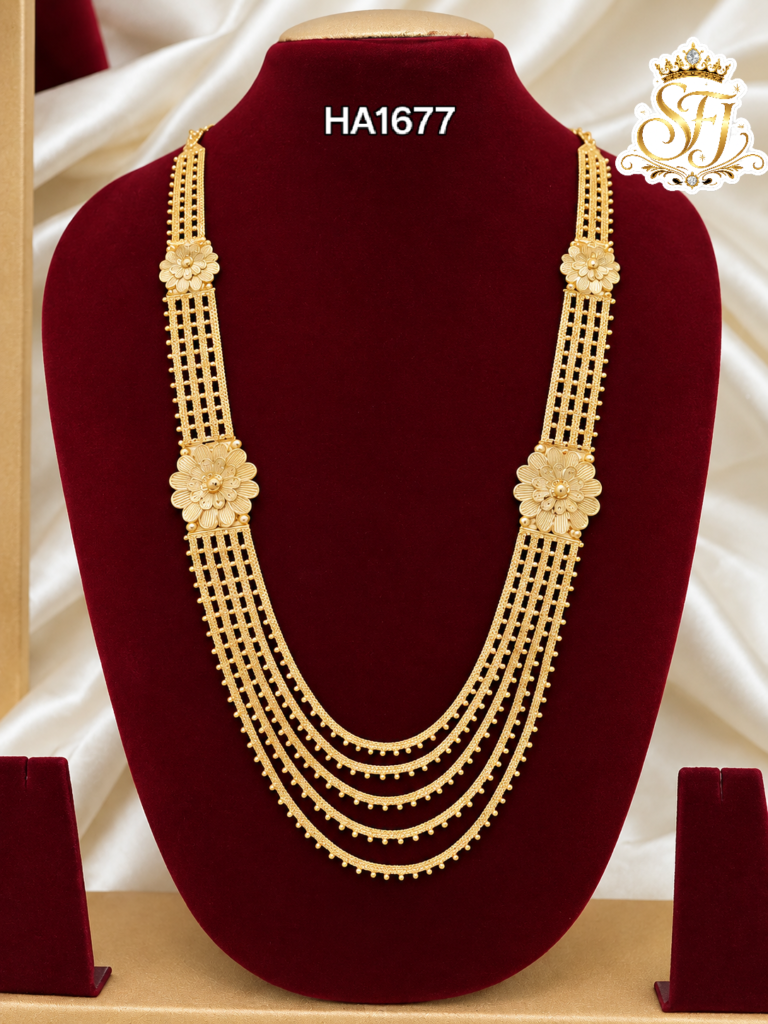 Traditional 5 Layer Floral rani haram