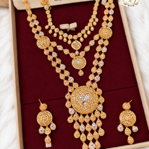 Gold plated turkish bridal combo