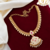 Premium traditional impone stone attigai gold look 4