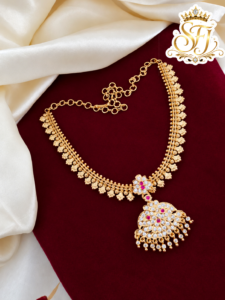 Premium traditional impone stone attigai gold look