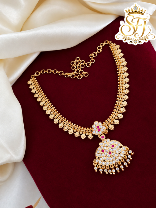 Premium traditional impone stone attigai gold look 1