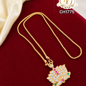 Short lotus dollar chain