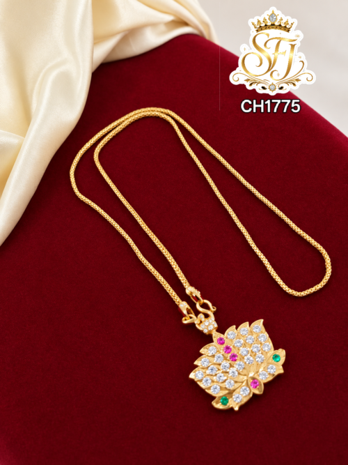 Short lotus dollar chain 1
