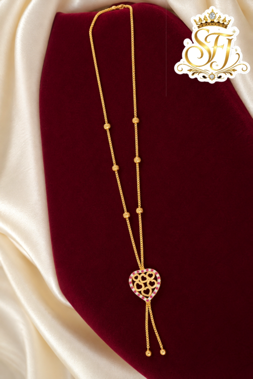 Multi Heart Design pendent chain 1