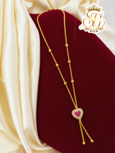 Ruby Heart AD Style pendent chain