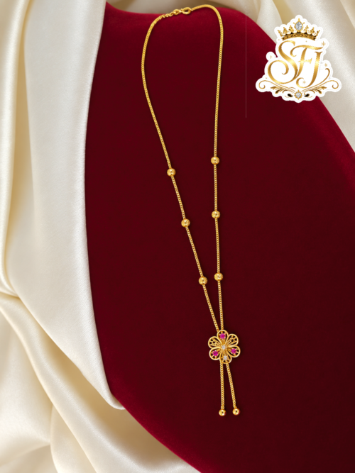 Blossom pendent chain 1