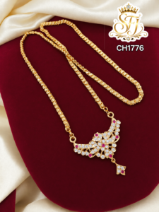 IMPONE stone pendent with chain