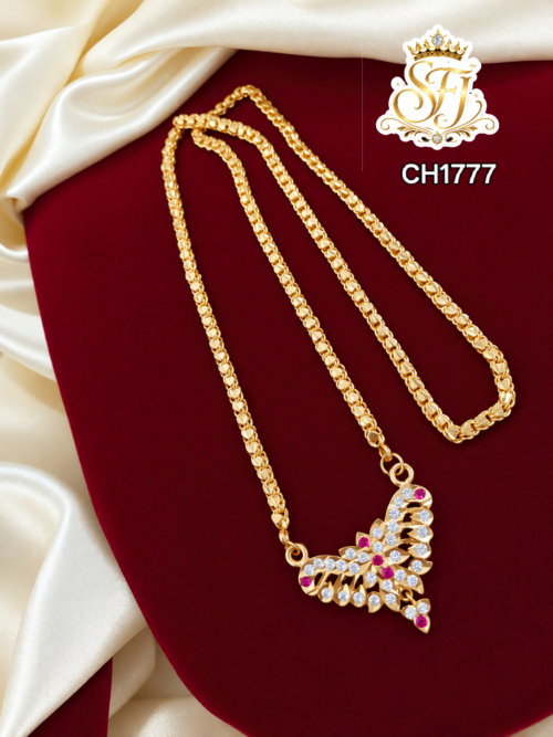 Latest stone pendent chain 1
