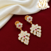 IMPONE stone grape drop earrings 1