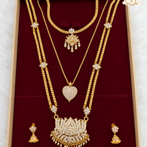 Lotus combo jewellery set